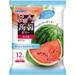 オリヒロ ぷるんと蒟蒻ゼリーパウチ スイカ 6個入