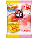 オリヒロ ぷるんと蒟蒻ゼリーアソート マンゴー＋白桃 12個