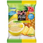 オリヒロ ぷるんと蒟蒻ゼリーパウチ 日向夏＋ゴールデンパイン 12個入