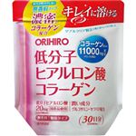 オリヒロ 低分子ヒアルロン酸コラーゲン 袋タイプ 180g