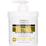 ADVANCED CLINICALS レチノール アドバンスド ファーミングクリーム 454g