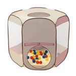 【M0918】カラフル6角ボールテント シュガー