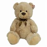 【3歳頃～】くまのぬいぐるみ（L）ベージュ