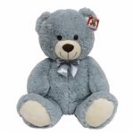 【3歳頃～】くまのぬいぐるみ（M）グレー