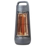 クワッズ 首振り機能付きカーボンヒーター（グレー）QS425GY