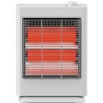 クワッズ 電気ストーブ（ホワイト）QS564WH