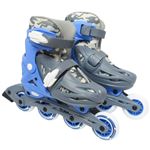 インラインスケートコンボ ブルー L