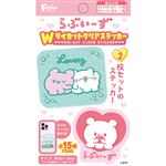 エフトイズ らぶいーずWダイカットクリアステッカー 1枚入