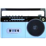 aiwa ラジオカセットプレーヤー パステルブルー GAA4RCP0003PB