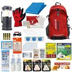 ピースアップ EVERSAFE 防災セット1人用 レッド