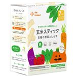 【7ヶ月～】MiL 玄米スティック 6種の野菜としらす 12g（6g×2袋）