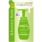 【泡タイプ】ヴィークレア ＆honey（アンドハニー）ピュアモイスト 泡ボディウォッシュ つめかえ 440ml