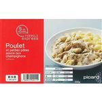 picard 鶏肉と小さなパスタ きのこソース 300g