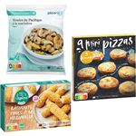 【予約】 【冷凍】Picard  ホリデーおつまみセット ムール貝の漁師風（400g）1袋、モッツァレラチーズスティックのフライ（300g）1箱、3種類のチーズのミニピッツァ （9個入）1箱【12月25日～12月29日のお受取り】