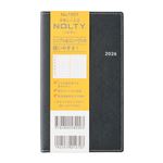 日本能率協会【2026年1月始まり】NOLTY（ノルティ）ポケットカジュアル1 ウィークリーレフト 月曜始まり（ブラック）