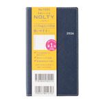 日本能率協会【2026年1月始まり】NOLTY（ノルティ）ポケットカジュアル1 ウィークリーレフト 月曜始まり（ネイビー）