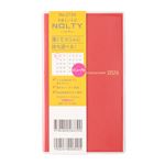 日本能率協会【2026年1月始まり】NOLTY（ノルティ）マンスリースリム マンスリーブロック 日曜始まり（オレンジ）