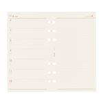 日本能率協会【2026年1月始まり】Bindex  週間ダイアリー3 レフトタイプ右頁ケイ線入り バイブル 月曜始まり リフィル