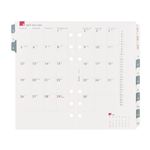 日本能率協会【2026年1月始まり】Bindex  月間ダイアリー10 カレンダータイプインデックス付 バイブル 日曜始まり リフィル