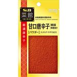 エスビー食品 菜館 甘口唐辛子 韓国料理向けパウダー 15g