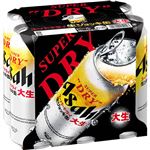 アサヒビール スーパードライ 生ジョッキ缶 大生 485ml×6本入
