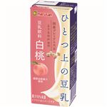 マルサンアイ ひとつ上の豆乳 白桃 200ml