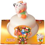 越後製菓 鏡餅 丸餅入 招福 招き猫 にゃあ 66g