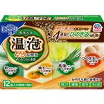 アース製薬 温泡 ONPO とろり炭酸湯 ぜいたくひのき浴 45g×12錠