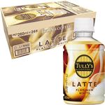 【ケース販売】伊藤園 タリーズコーヒーPLATINUMホワイトラテ 260ml×24