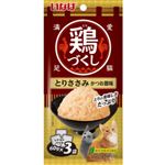 【ペット用】いなばペットフード いなば 鶏づくし とりささみ かつお節味 60g×3袋