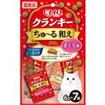 【ペット用】いなばペットフード CIAO クランキー ちゅ～る和え まぐろ味 6g×7袋