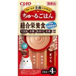 【ペット用】いなばペットフード CIAO ちゅ～るごはん まぐろ 14g×4本