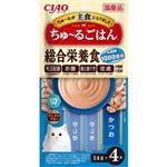 【ペット用】いなばペットフード CIAO ちゅ～るごはん かつお 14g×4本