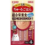 【ペット用】いなばペットフード CIAO ちゅ～るごはん まぐろ＆かつお 14g×4本