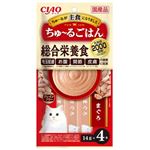 【ペット用】いなばペットフード CIAO ちゅ～るごはん 総合栄養食 まぐろ 14g×4本