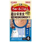 【ペット用】いなばペットフード CIAO ちゅ～るごはん 総合栄養食 かつお 14g×4本