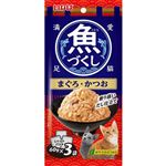 【ペット用】いなばペットフード いなば 魚づくし まぐろかつお 60g×3袋
