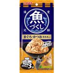 【ペット用】いなばペットフード いなば 魚づくし まぐろかつおささみ入り 60g×3袋