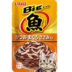 【ペット用】いなばペットフード いなば マルウオ Big かつお・まぐろ ささみ入り 80g