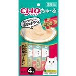 【ペット用】いなばペットフード CIAO ちゅ～る とりささみ＆名古屋コーチン 14gx4本