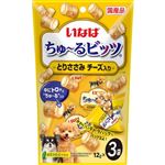 【ペット用】いなばペットフード いなば ちゅ～るビッツ とりささみ チーズ入り 12g×3袋