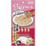 【ペット用】いなばペットフード CIAO ちゅ～る 1歳までの子ねこ用 まぐろ 14g×4本