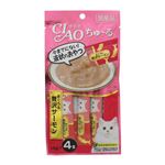 【ペット用】いなばペットフード CIAO ちゅ～る まぐろ＆贅沢サーモン 14g×4本