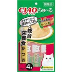 【ペット用】いなばペットフード CIAO ちゅ～る 総合栄養食 かつお 14g×4本