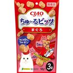 【ペット用】いなばペットフード CIAO ちゅ～るビッツ まぐろ 12g×3袋