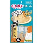 【ペット用】いなばペットフード CIAO ちゅ～る 水分補給 まぐろ 14g×4本