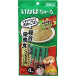 【ペット用】いなばペットフード いなば ちゅ～る 総合栄養食 とりささみ ビーフ入 14g×4本