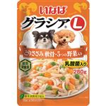 【ペット用】いなばペットフード いなば グラシアL とりささみ 軟骨・5つの野菜入り 280g
