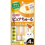 【ペット用】いなばペットフード CIAO ピュアちゅ～る とりささみ 14g×4本