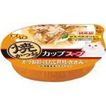 【ペット用】いなばペットフード CIAO 焼かつおカップスープ かつお節・ほたて貝柱・ささみ入り 60g